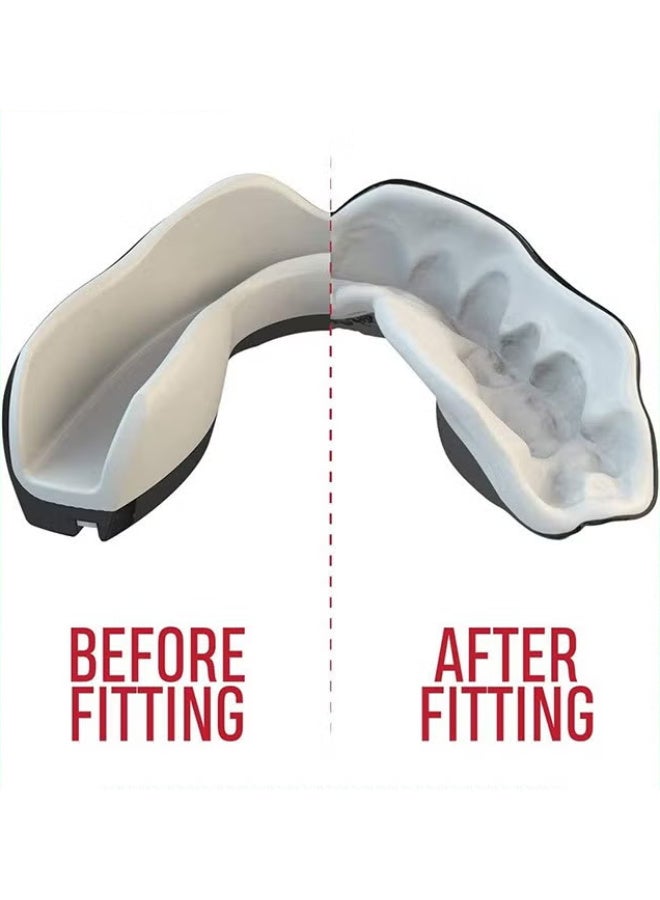 VENUM Orange Ultra-Thin Mouthguard | Moldable EVA Dental Tray | Exclusive Storage Case | For Basketball/Football/MMA - Image 4