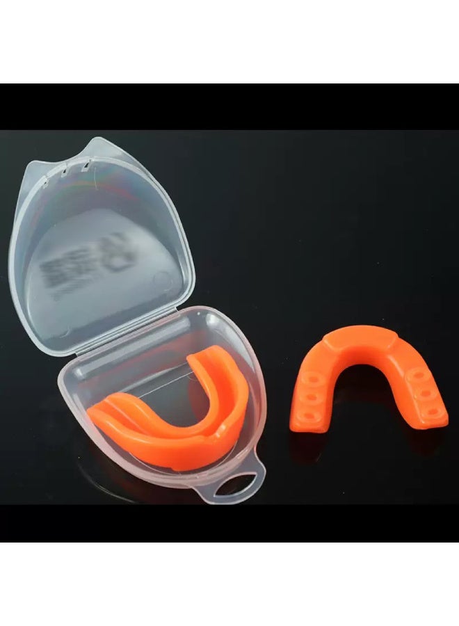 VENUM Orange Ultra-Thin Mouthguard | Moldable EVA Dental Tray | Exclusive Storage Case | For Basketball/Football/MMA - Image 2