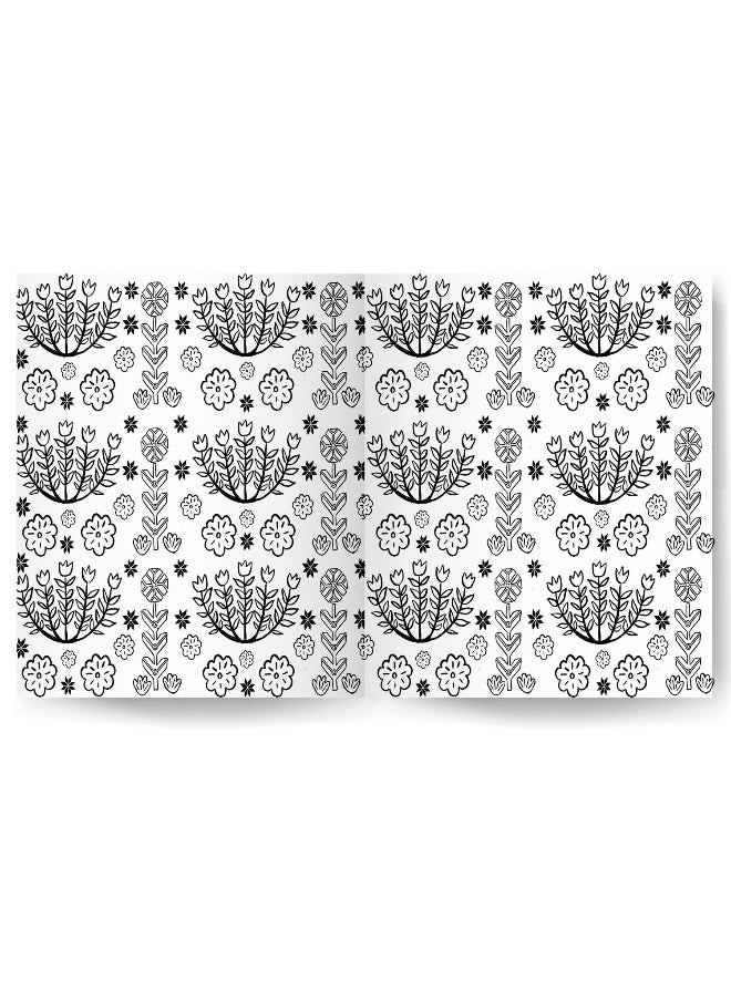 Claws and Paws Mindful Colouring | Colour me calm | Colouring book | Intricate colouring book | Nordic folk art | Peaceful colouring  - Image 4