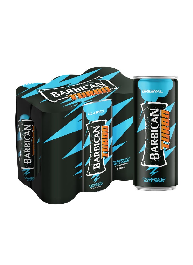 Barbican Turbo Classic Malt In Can 6 x 240ml - Image 1