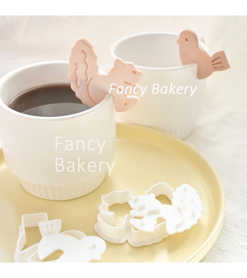 Squirrel And Bird Animal Shape Cookie Cutter For Biscuit Baking Fondant Decor - Image 2