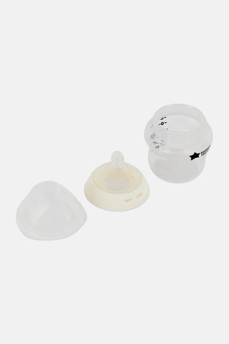 tommee tippee Baby Feeding Bottles 150ml, Clear - Image 3