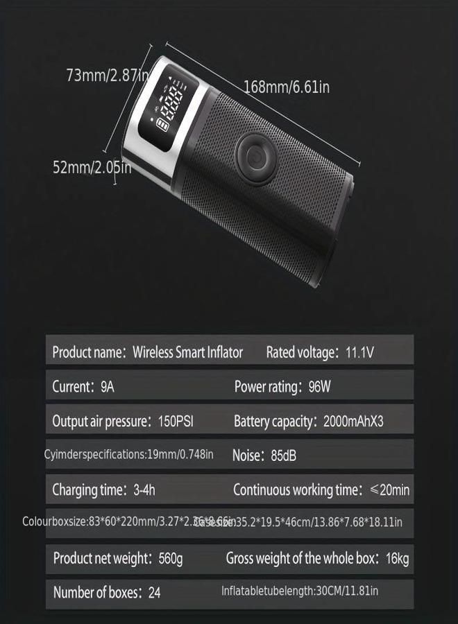 Superdrive Digital Air Compressor Premium 6000mAh - Image 5