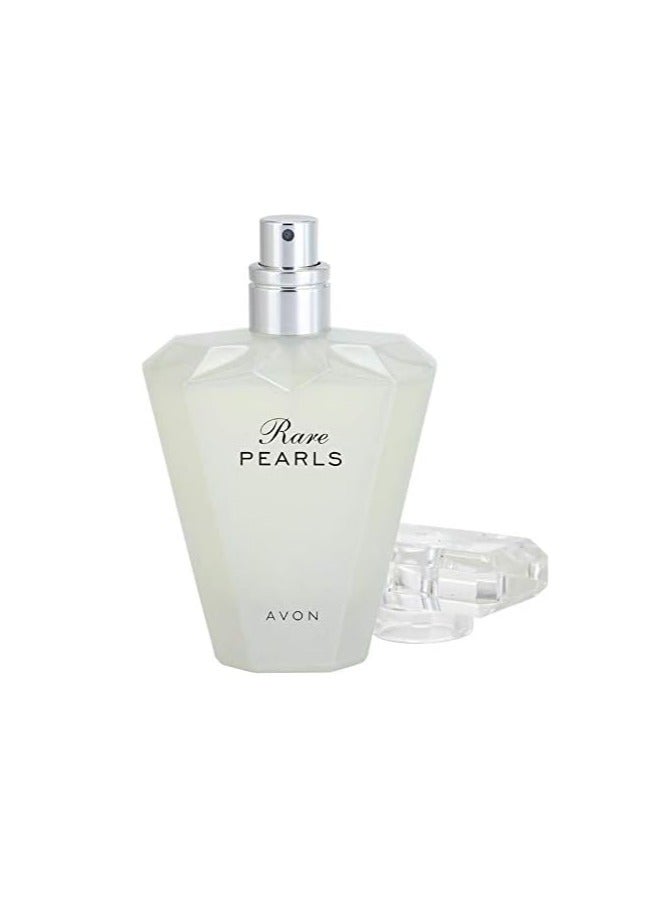 Rare Pearls for Women by Avon - Eau de Parfum with a luxurious white floral scent, 50 ml