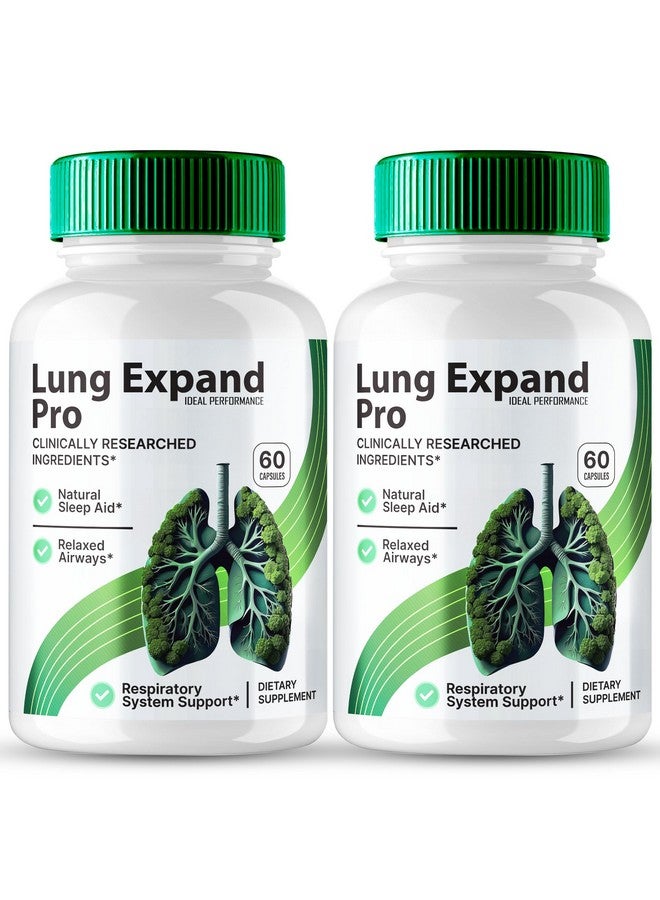IDEAL PERFORMANCE Lung Expand Pro Blood Capsules, LungExpand Pro Blood Formula Support Supplement Pills, Premium Formula for Healthy Circulation & Stable Levels, All Natural LungExpandPro Health Reviews (2 Pack) - Image 1