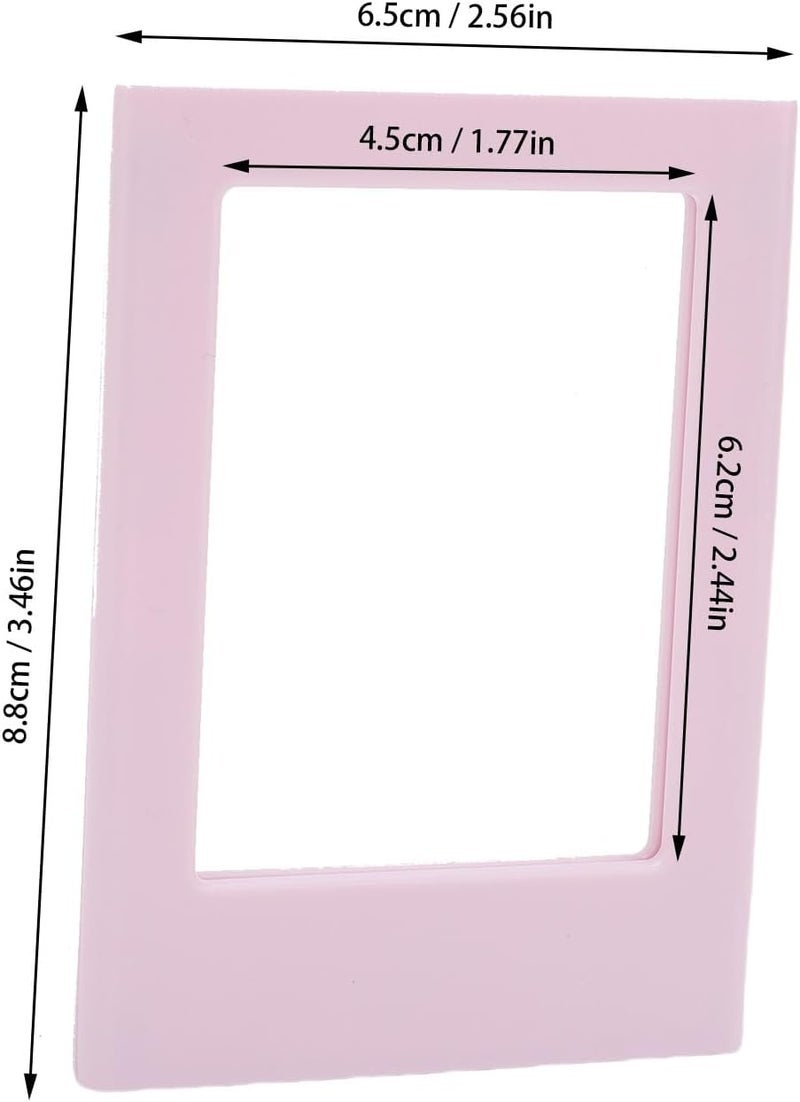 Magnetic Photo Frames, 5pcs 3 Inch Instant Film Frame Picture Memo Card Display for Refrigerator - Image 2
