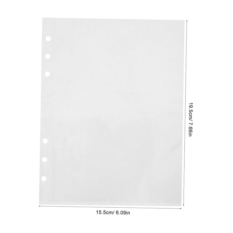 VILLCASE 6 Pack Small Filler Paper Notebook Refills Loose Leaf Binder Pages Organizer - Image 3
