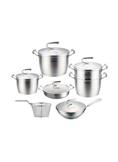 Arshia Arshia Premium Stainless Steel Cookware Set 12pcs set Non Stick Coating 
