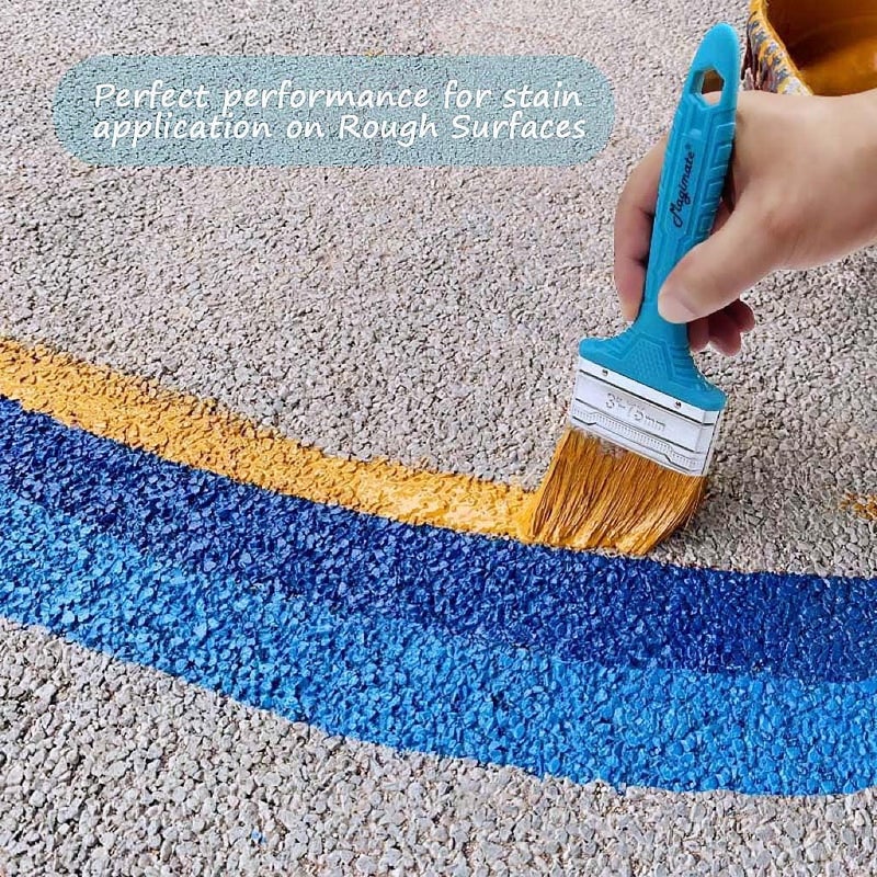 Magimate Bristle Stain Brush 4-inch Chip Large Paint Brush for Painting Walls, Cabinets, House Touch ups and Dust Cleaning - Image 5