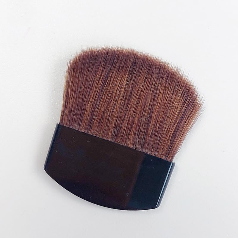 TEONEI Mini Powder Blush Brush Small Makeup Brush Facial Makeup Brush,4PCS