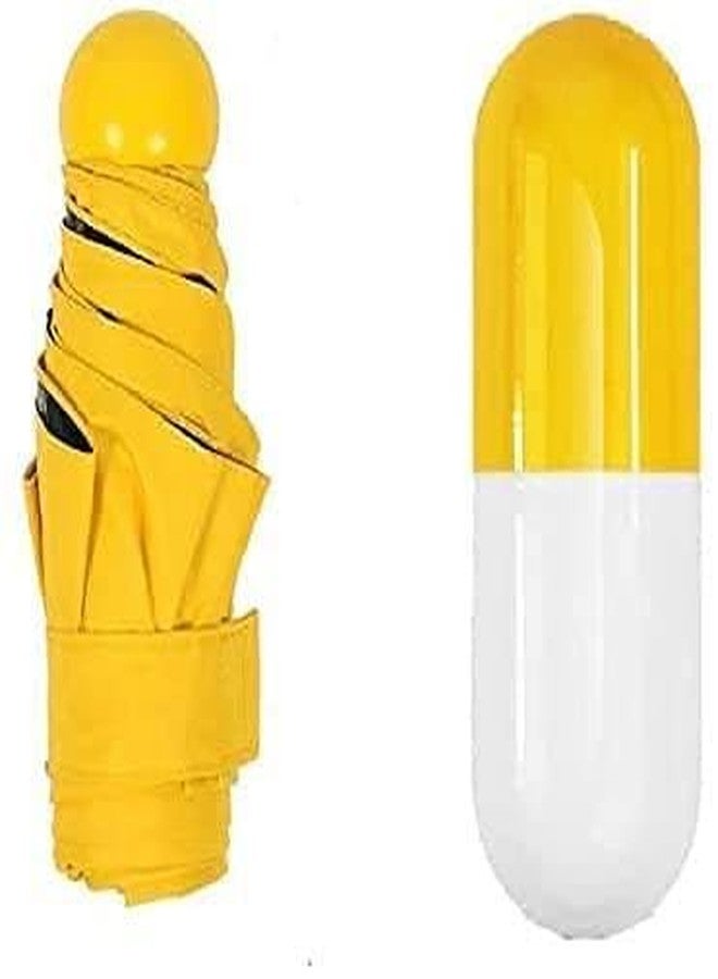 Avenn Capsule Mini Travel Umbrella, 5 Folding Compact Pocket Umbrella with Capsule Case, UV Proof Windproof, Multicolor - Image 2