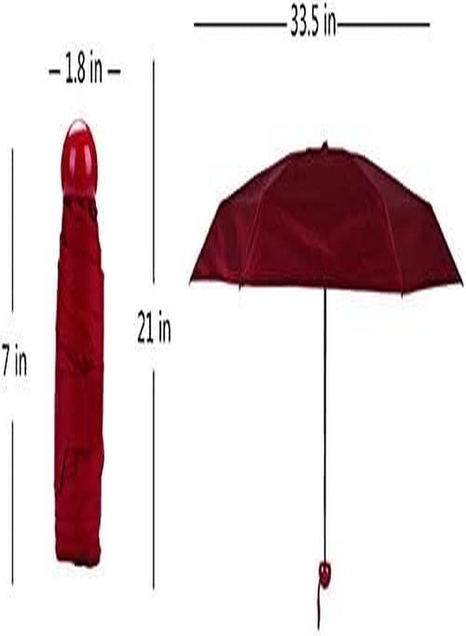 Avenn Capsule Mini Travel Umbrella, 5 Folding Compact Pocket Umbrella with Capsule Case, UV Proof Windproof, Multicolor - Image 4