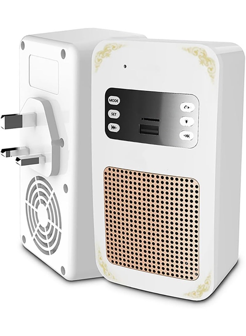 SQ-669 Smart Wall Plug Quran Speaker With Remote Bluetooth/Radio/Usb & SD - Image 3