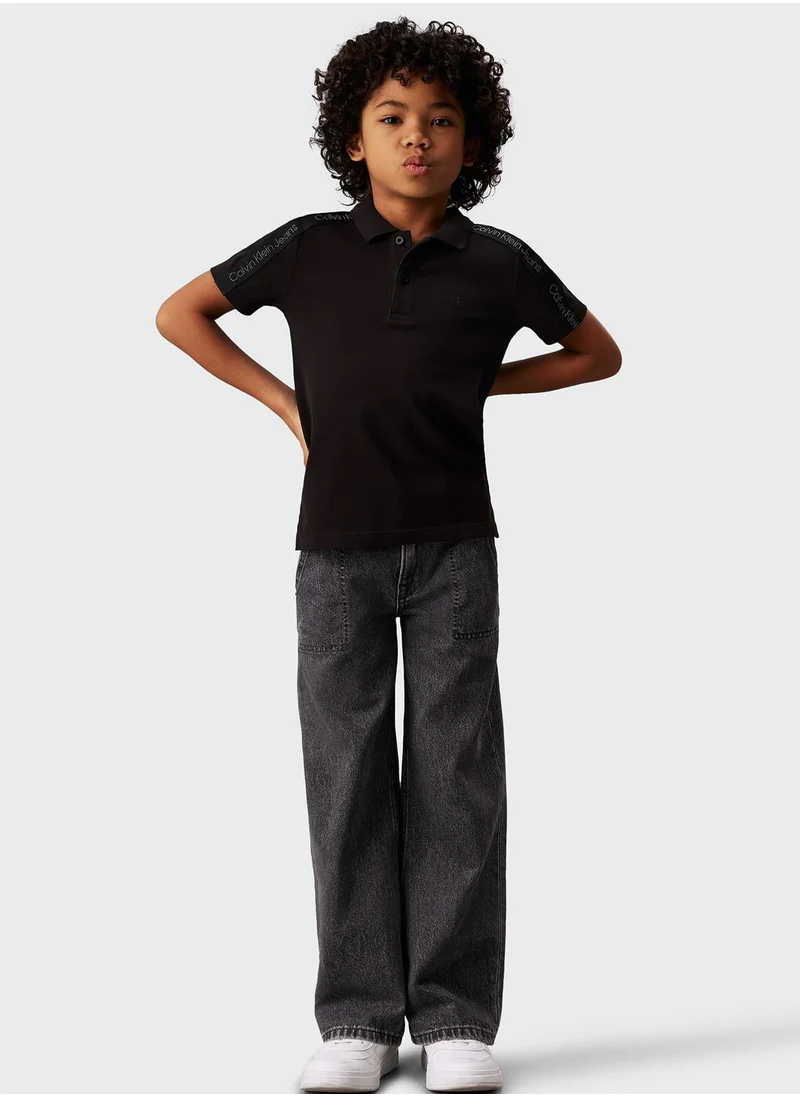 Calvin Klein Jeans Youth Logo Polo