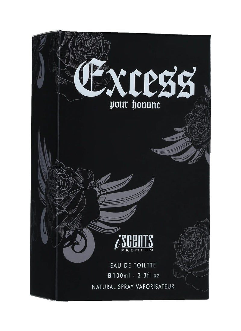 Iscents premium Excess Perfume For Men 100ml EDT  - Image 2
