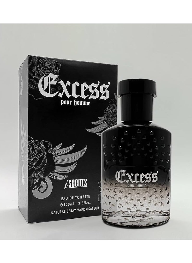 Iscents premium Excess Perfume For Men 100ml EDT  - Image 4