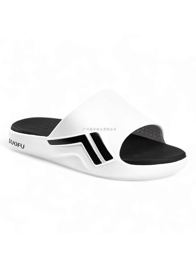 LUOFU Luofu Men’s Comfortable Slide Slippers – EVA Non-Slip Waterproof Casual Footwear – Ideal for Everyday, Outdoor, and Shower Use – Lightweight, Soft Sole Sandals  - Image 1