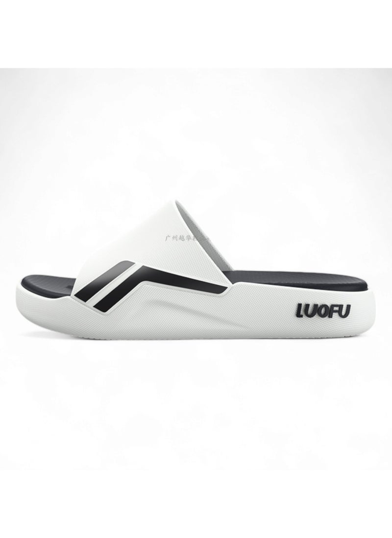 LUOFU Luofu Men’s Comfortable Slide Slippers – EVA Non-Slip Waterproof Casual Footwear – Ideal for Everyday, Outdoor, and Shower Use – Lightweight, Soft Sole Sandals  - Image 3