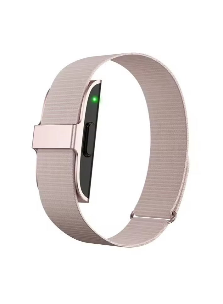 Jstyle 2208A Smart Bracelet Heart Rate  Monitor Pedometer Sport Fitness Tracker Men Women Electronic Bracelet (Pink) - Image 1