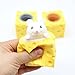Holgosiu Squishy Cheese Toy Mouse Stress Ball Squishy Rat Squeeze Cheese Fidgets Mice Toy Stress Novelty Toy for ADHD ADD OCD - Image 3