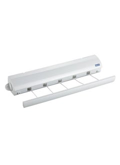 Wenko Wenko Extendable Wall Clothesline 4.2m White 