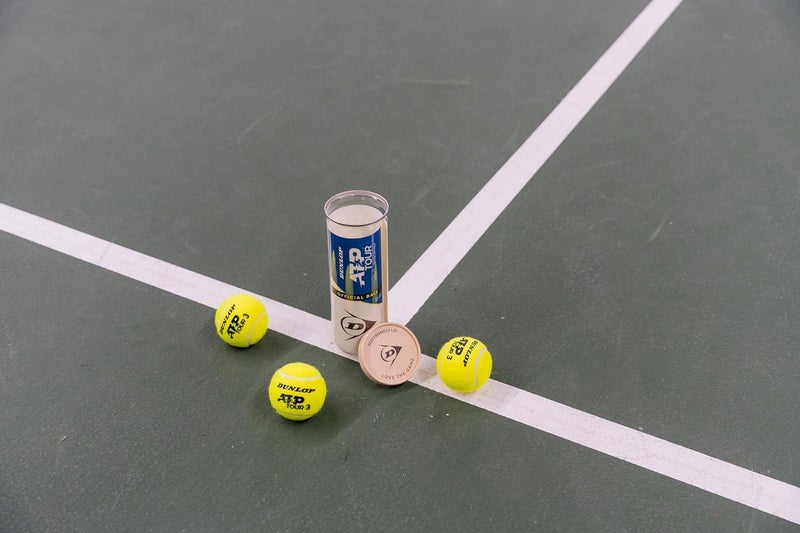 Dunlop Sports Dunlop ATP Tour Tennis Balls - Official Match Ball (3 Pack) - Image 2