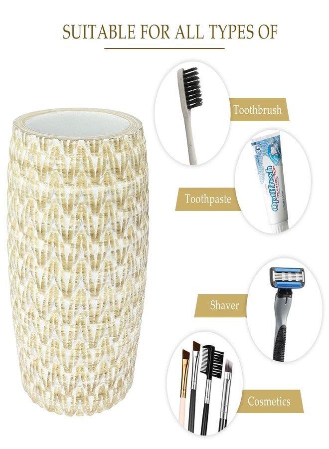 JTDTH Bathroom Accessory Set,3 PCS Includes Liquid Soap or Lotion Dispenser, Tumbler Cup and Soap Dish Decorative Countertop & Housewarming Gift - Image 5