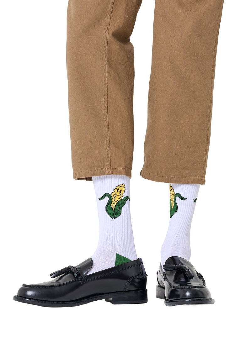 Happy Socks Corn Sneaker Sock - Image 2