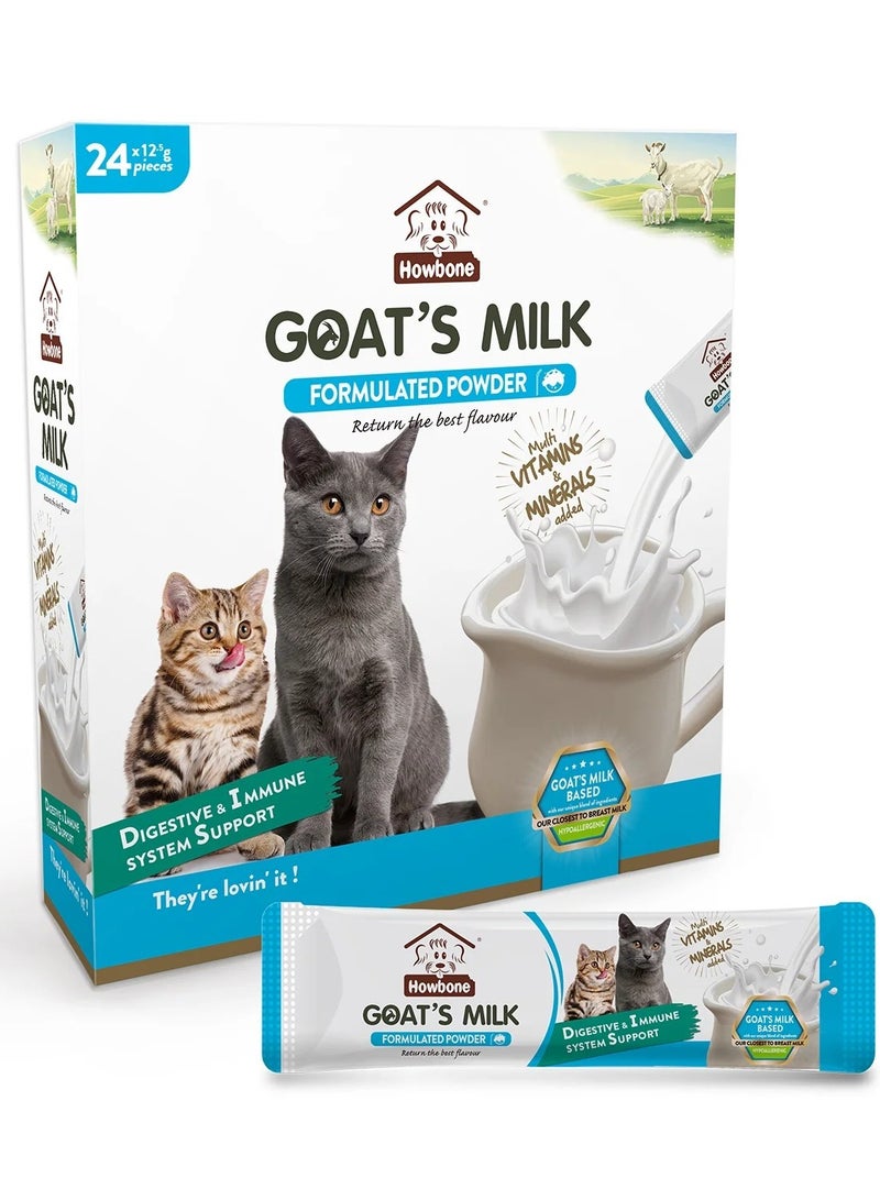 Howbone Goat's Milk Formulated Powder For Cats 300g - Image 2