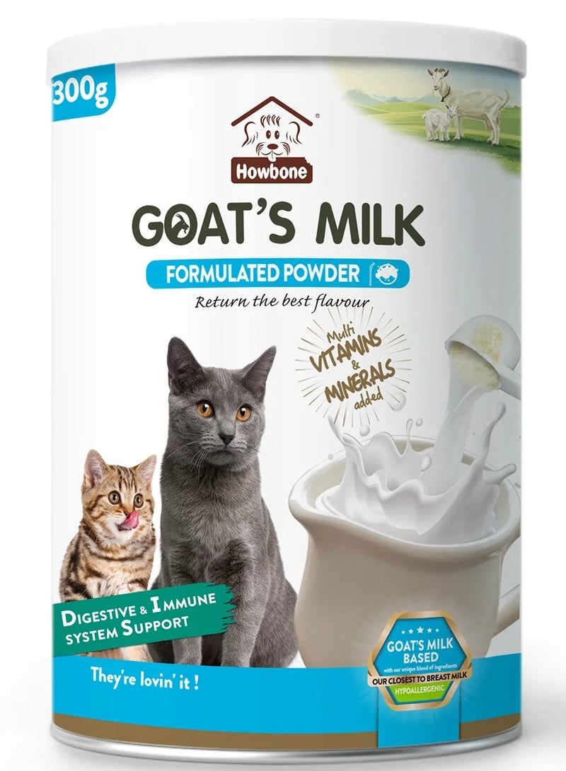 Howbone Goat's Milk Formulated Powder For Cats 300g - Image 4