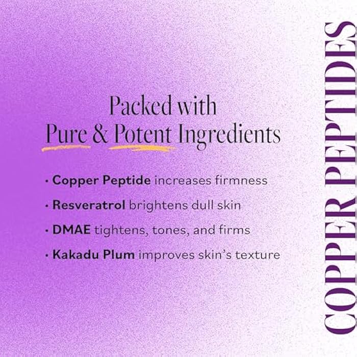 derma-e Derma E Firming DMAE Moisturizer - Copper Peptides, Resveratrol & Kakadu Plum - Supports Collagen and Elastin Health– Vegan Facial Skin Care, 2oz - Image 4