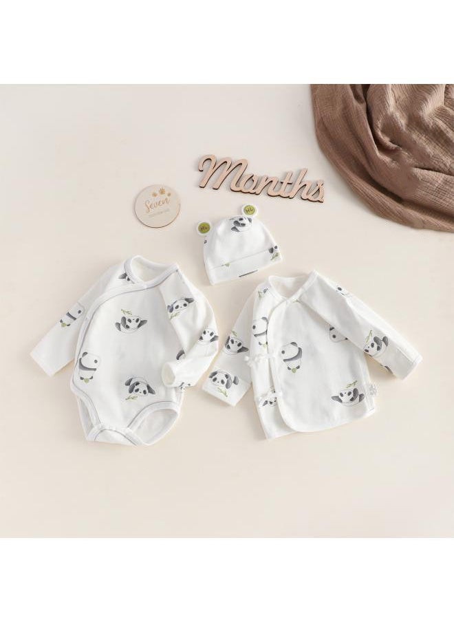 VUELO - Baby Four Seasons Jumpsuit Anyang Baby Children'S Clothing Baby Romper Long Sleeve Underwear Boneless - Image 1