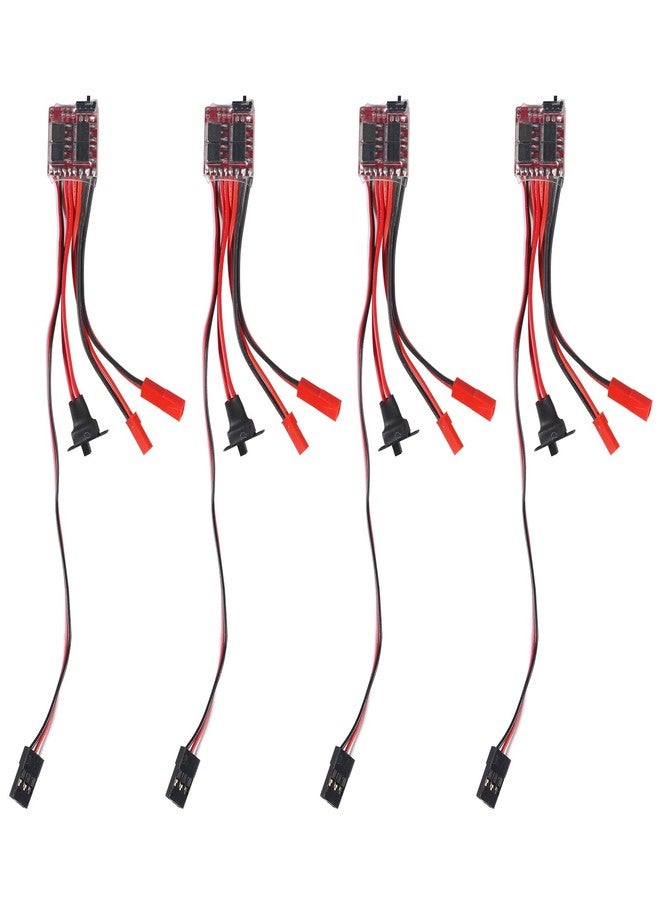 ACEIRMC Mini 20A ESC Motor Speed RC ESC 2KHz Forward Reverse Brush Brake RC 2S for Controller Boat RC Car Tank (4pcs) - Image 1