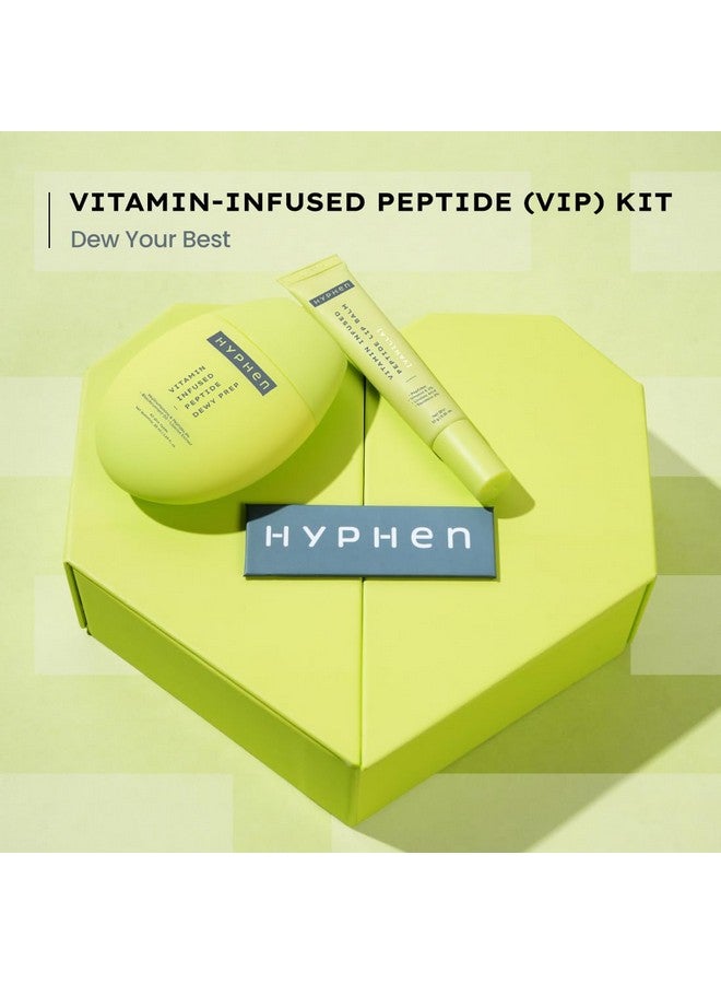 HYPHEN Gift Set For Women And Men | Vitamin - Infused Peptide Heart Gift Kit | Visible Dewy Glow & Moisturized, Juicy Lips | Gift Set For Birthday, Anniversary And Special Occasions - Image 2