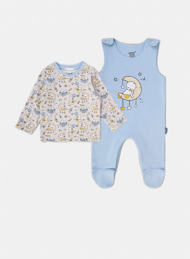 Junior Baby Boys Romper Set - Image 1