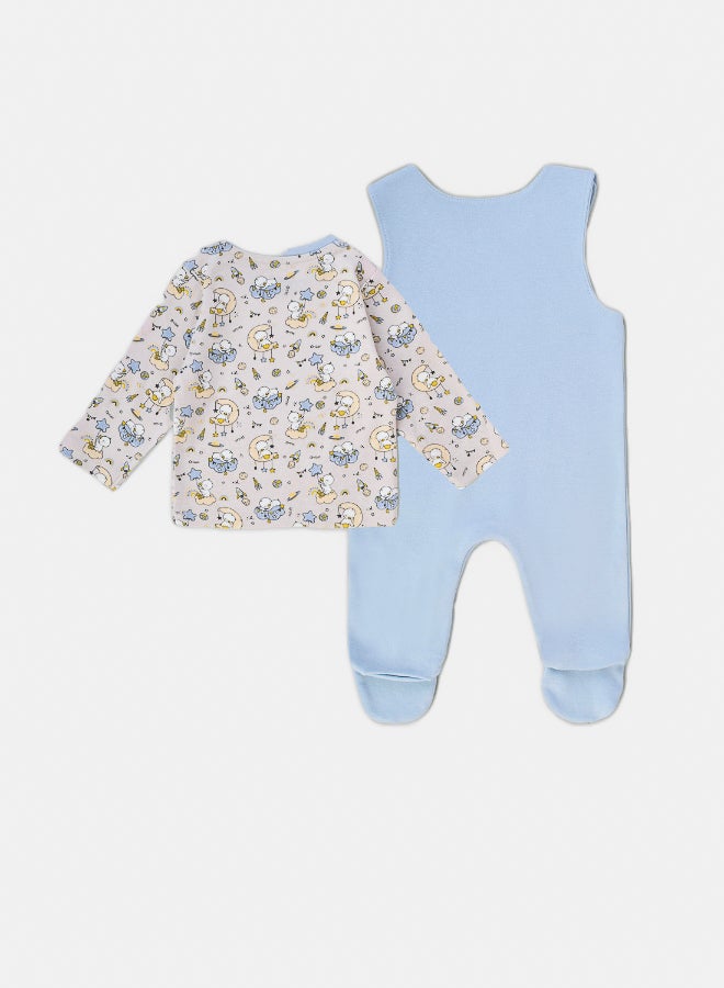 Junior Baby Boys Romper Set - Image 2