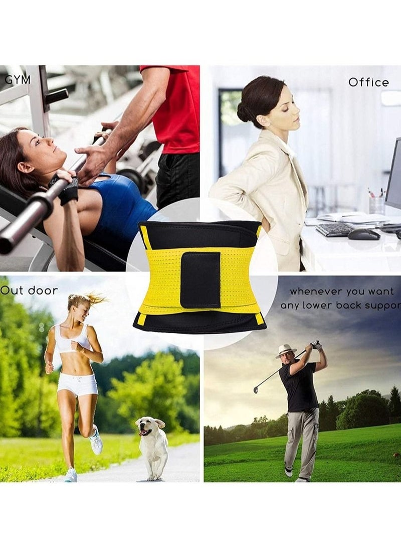 كابتن تيك حزام مدرب الخصر للنساء ، حزام الحزام الرياضي ، ساونا ساونا الخصر ، حزام حزام العرق الرياضة ، حزام التمرين مع الأشرطة القابلة للتعديل ، حزام تنسيق الجسم (ل) - Image 5