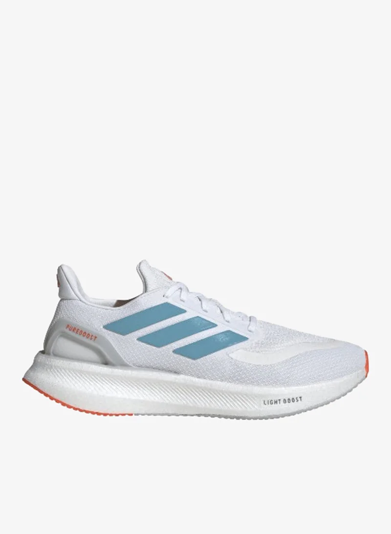 Adidas Pureboost 5 White Running Shoes