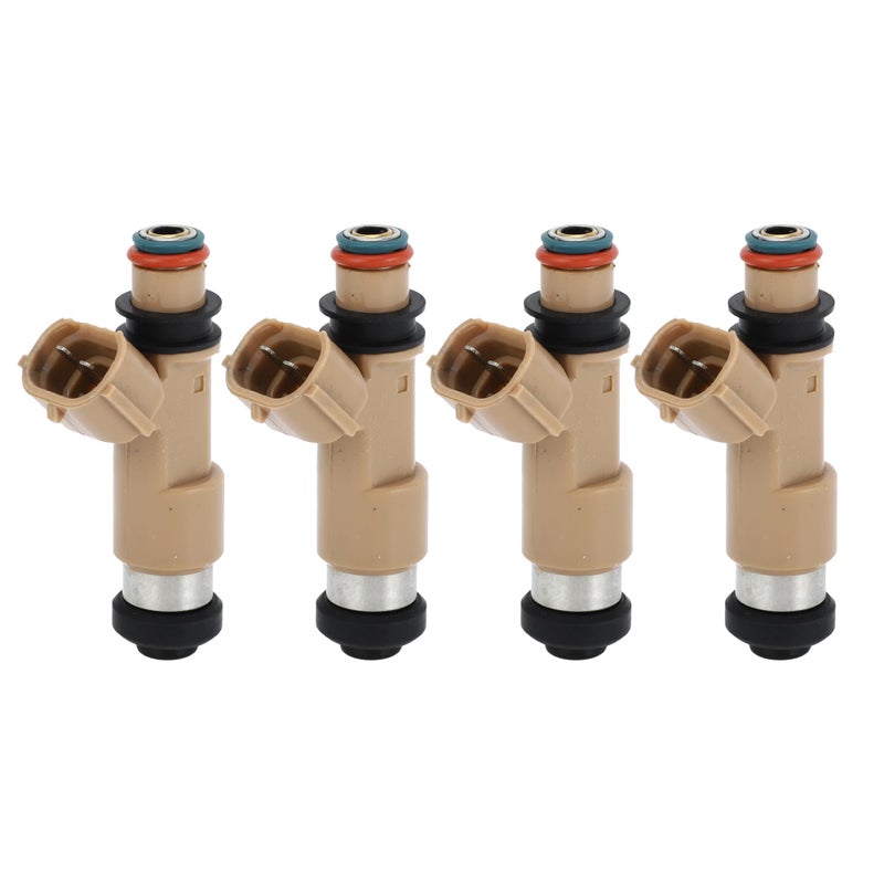INFINAUTO Fuel Injector Engine Fuel Injection Nozzle No16611AA680 for Subaru Forester x 20042010 25L for Subaru Impreza RS 20042005 25L Yellow 4 Pcs - Image 2