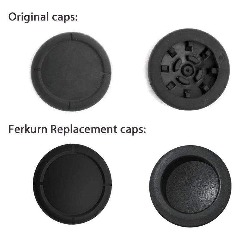 Ferkurn Joystick Replacement Cap Thumb Grip for Switch OLED & Switch Lite, Joystick Grip Button Stick Cover 3D Analog Cap Skin Replacement Part Repair Kit Accessories, 8 PCS - Image 5