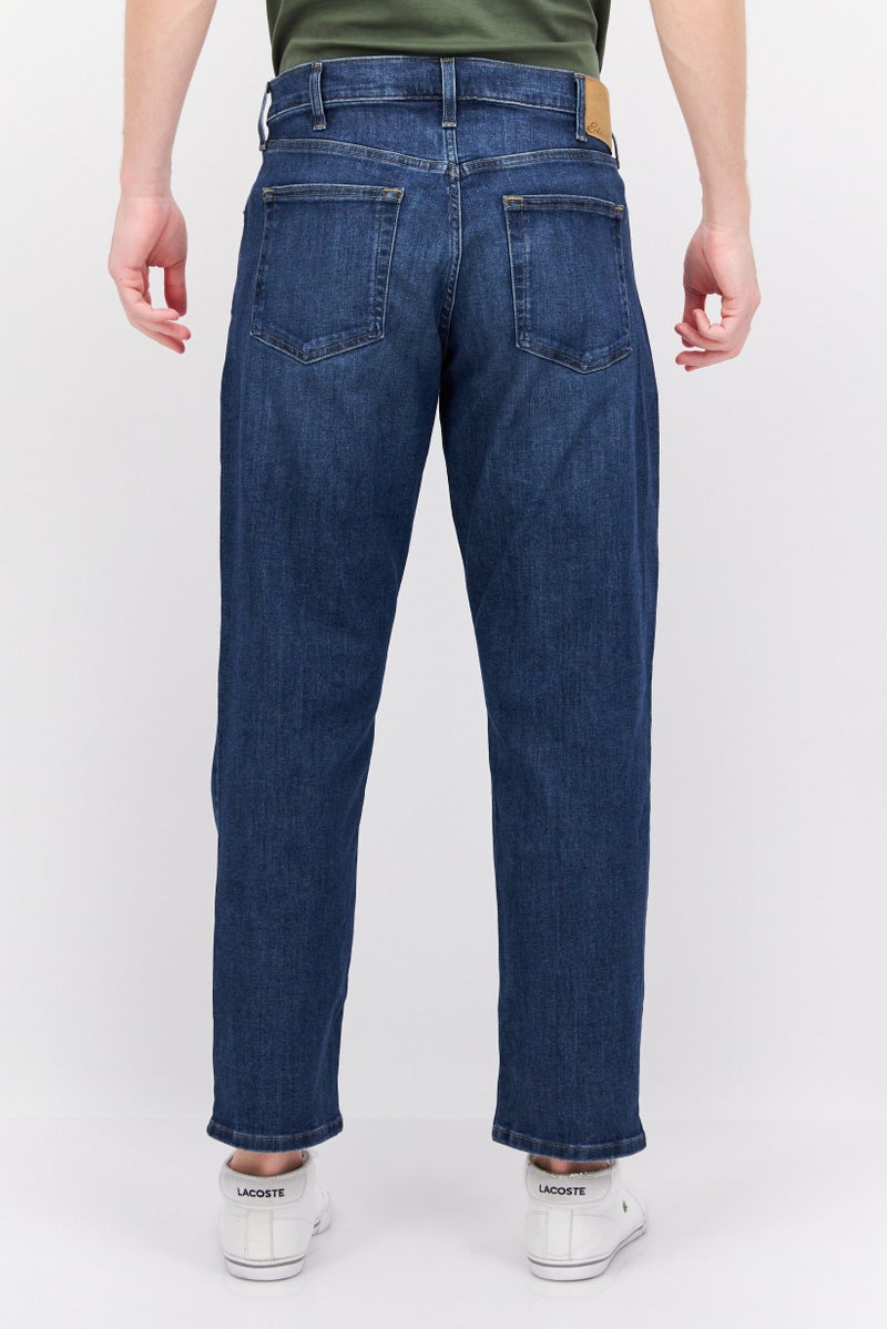 Eddie Bauer Men Regular Fit Washed Stretchable Jeans, Blue  - Image 2