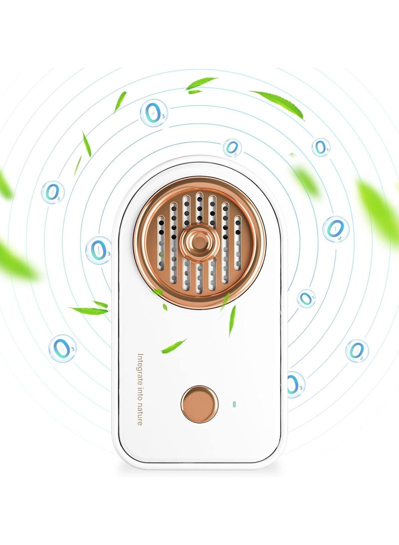 ارواق مزيل الروائح الكريهة للثلاجة صغير USB، مزيل الروائح الكريهة للثلاجة قابل لإعادة الشحن ومزيل للروائح الكريهة قابل لإعادة الاستخدام للفريزر المنزلي والسيارة والخزانة وخزانة الملابس والأحذية وصودا الخبز وأكياس الفحم  - Image 1