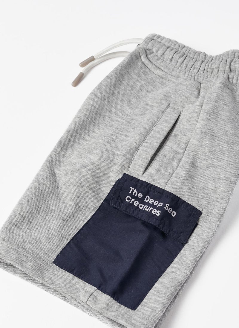 Zippy - Zippy Joggers With Cargo Pocket For Boys Deep Sea - Image 1