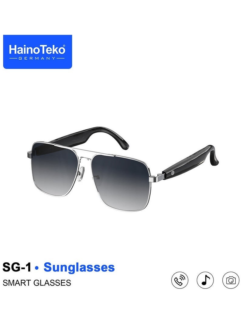 Haino Teko Haino Teko SG-1 Smart Bluetooth Sunglasses With Open-Ear Audio Experience Touch Control Panel and UV Protection - Image 1