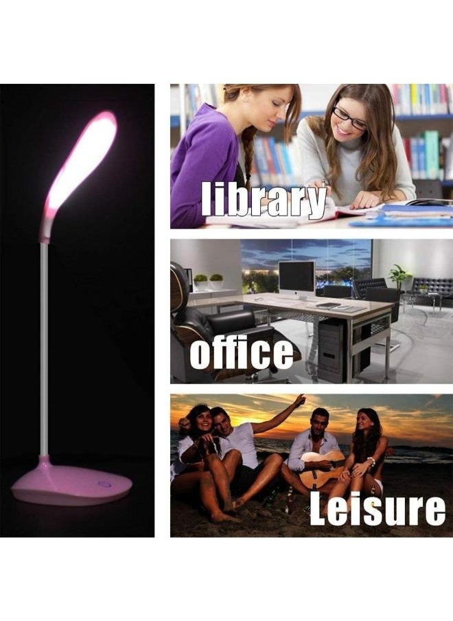Generic USB Rechargeable Dimmable LED Desk Light Touch Sensor Table Bedside Reading Lamp  - Image 4