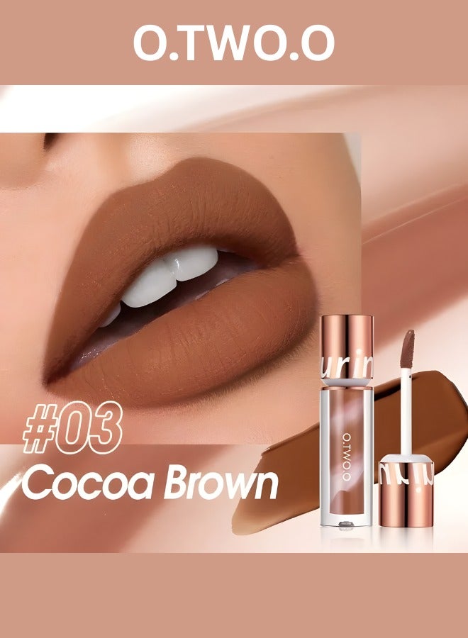 O.TWO.O O TWO O Velvet Matte Liquid Lollipop Lipstick Long Lasting Waterproof Non Transfer Smooth Lip Color - Image 1