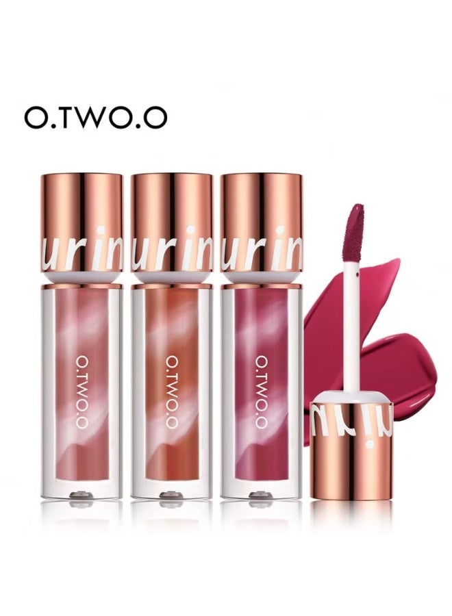 O.TWO.O O TWO O Velvet Matte Liquid Lollipop Lipstick Long Lasting Waterproof Non Transfer Smooth Lip Color - Image 2
