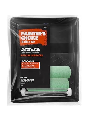 Wooster Brush R975-9 Painter's Choice Roller Kit, 3/8-Inch, 9-Inch - Image 4