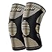JHVW Copper Knee Brace for Women Men 2 Pack Knee Braces for Knee Pain Knee Support Compression Sleeve for Meniscus Tear ACL Arthritis Pain Relief - Image 1