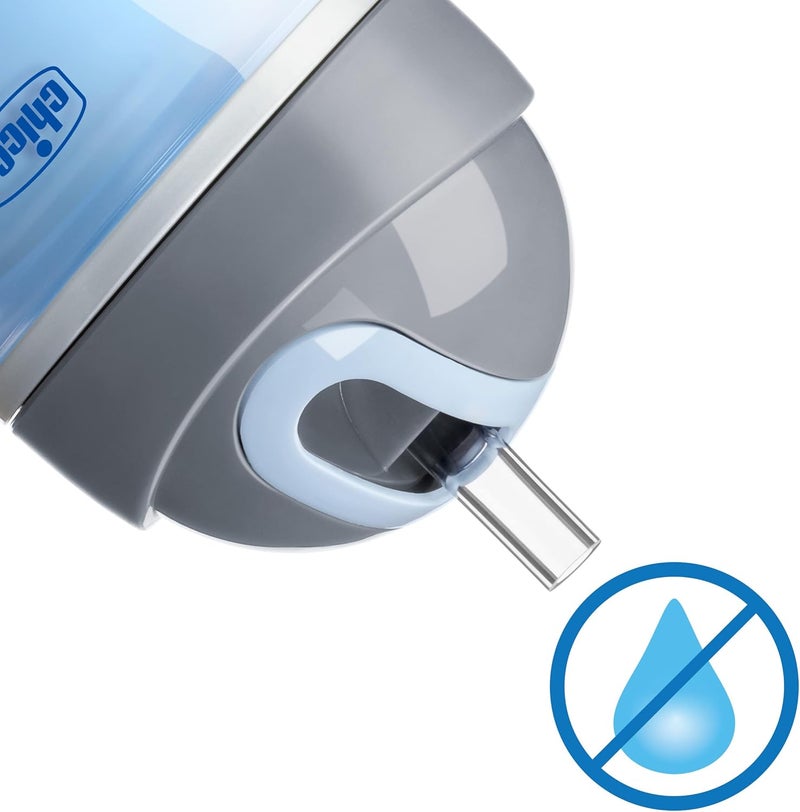 Chicco 9oz. Double-Wall Insulated Flip-Top Sippy Cup with Silicone Straw and Spill-Free Lid - Image 3